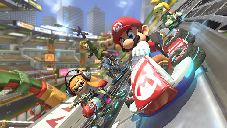Mario Kart 8 Deluxe Game NSP ROM Free Download screenshot